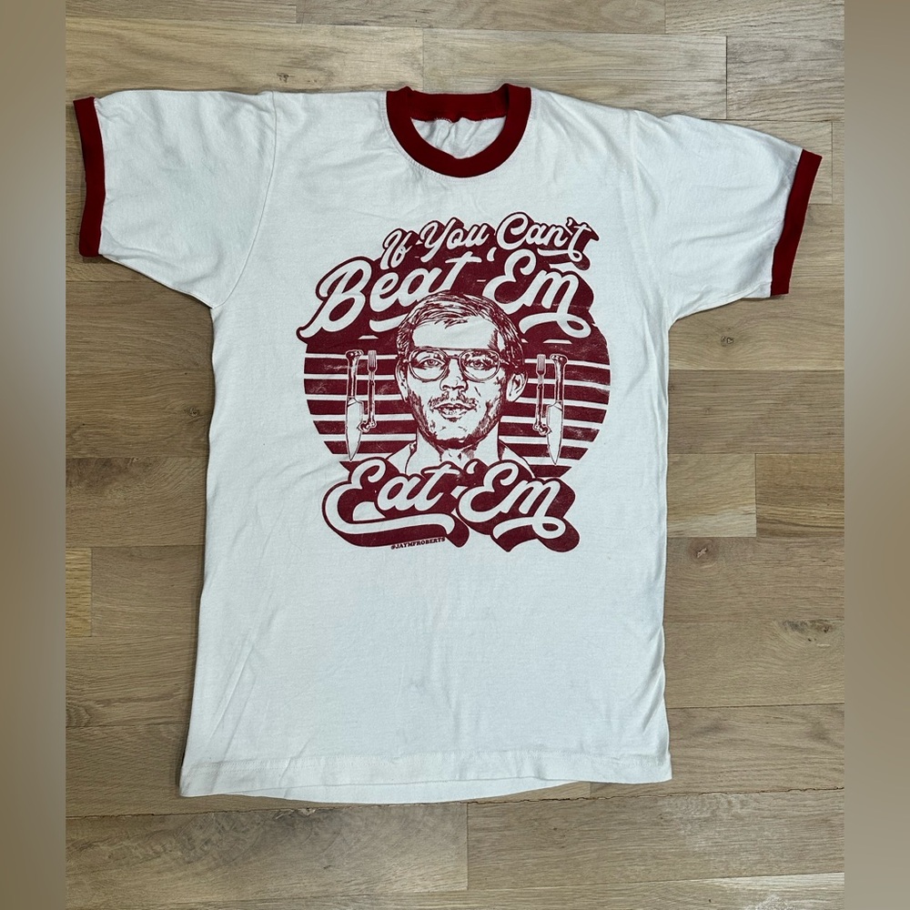 If you can’t beat em eat em graphic tee